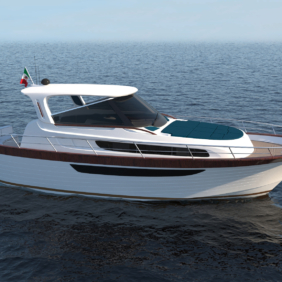 Valerio Rivellini - Rivellini design - yacht design - Rivellini Yacht Design - side view